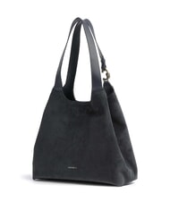 COCCINELLE C-EASY CORDURO Leather shoulder shopping bag midnight blue - Women&rsquo;s Bags - 3