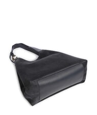 COCCINELLE C-EASY CORDURO Leather shoulder shopping bag midnight blue - Women&rsquo;s Bags - 4