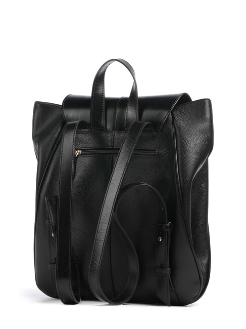ELISABETTA Leather backpack Black Gold - Women&rsquo;s Bags