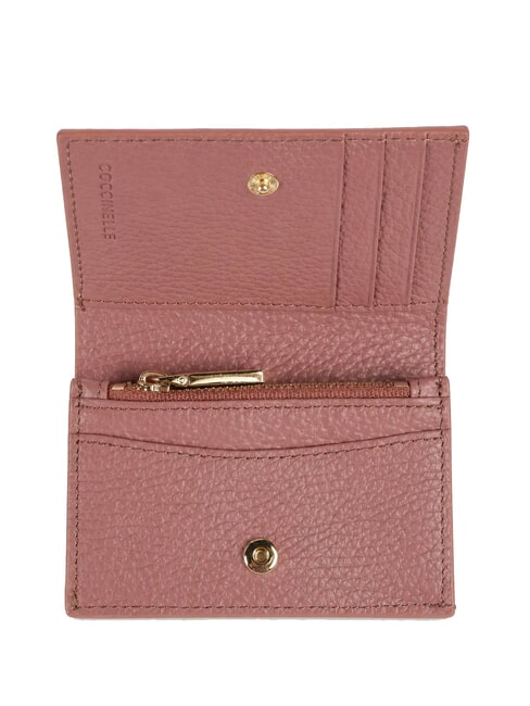 METALLIC SOFT Compact leather wallet winter rose - Women&rsquo;s Wallets