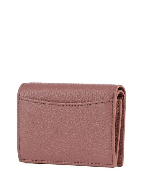 METALLIC SOFT Compact leather wallet winter rose - Women&rsquo;s Wallets