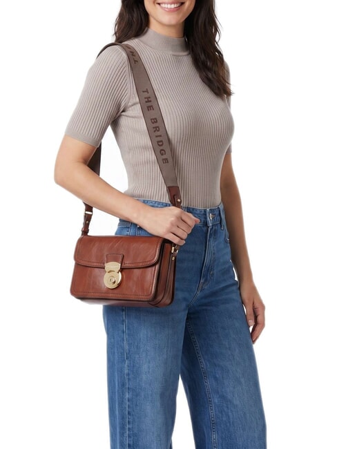 CORSINI Shoulder bag, in leather BROWN - Women&rsquo;s Bags