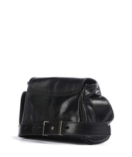 THE BRIDGE FLORA Mini shoulder bag, in leather Black Gold - Women&rsquo;s Bags - 3
