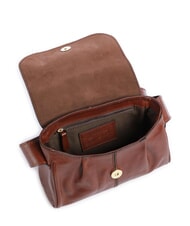 THE BRIDGE FLORA Mini shoulder bag, in leather BROWN - Women&rsquo;s Bags - 3