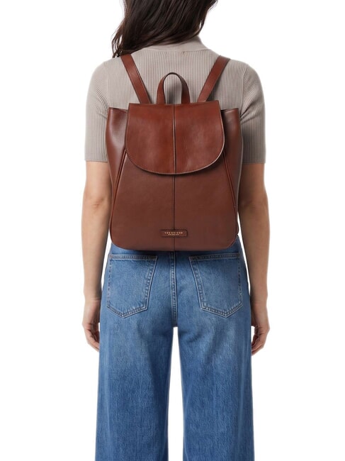 ELISABETTA Leather backpack BROWN - Women&rsquo;s Bags