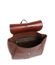 THE BRIDGE ELISABETTA Leather backpack BROWN - Women&rsquo;s Bags - 4