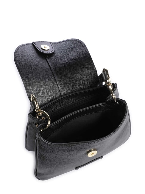 ELISABETTA  Shoulder bag Black Gold - Women&rsquo;s Bags