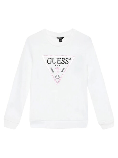 CORE KIDS Sweatshirt with triangle logo print purwhite - Baby Sweatshirt