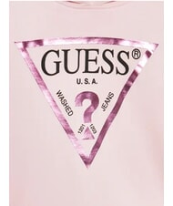 GUESS CORE KIDS Hoodie with print ballet pink - Baby Sweatshirt - 3