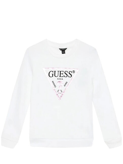 CORE KIDS Sweatshirt with triangle logo print purwhite - Baby Sweatshirt