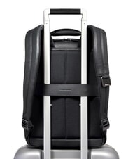 PIQUADRO MODUS SPECIALE 14" laptop backpack, in leather Black - Laptop backpacks - 3