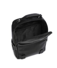 PIQUADRO MODUS SPECIALE 14" laptop backpack, in leather Black - Laptop backpacks - 4