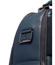PIQUADRO MODUS SPECIALE 14" laptop backpack, in leather blue - Laptop backpacks - 4
