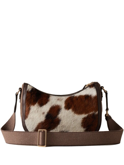LUNA Ponyskin bag natural/ash/cocoa - Women&rsquo;s Bags