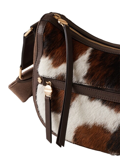 LUNA Ponyskin bag natural/ash/cocoa - Women&rsquo;s Bags