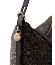 BORBONESE PRIVE Vertical shoulder bag tar - Women&rsquo;s Bags - 4