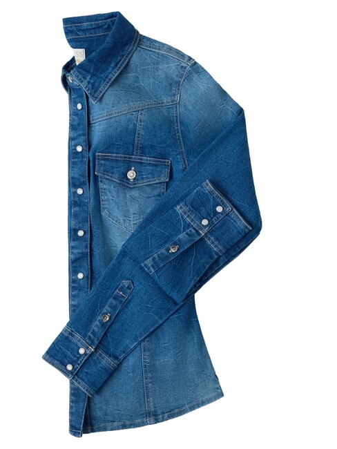 VELVET Denim shirt, long sleeves Liberty City Wash - Shirts