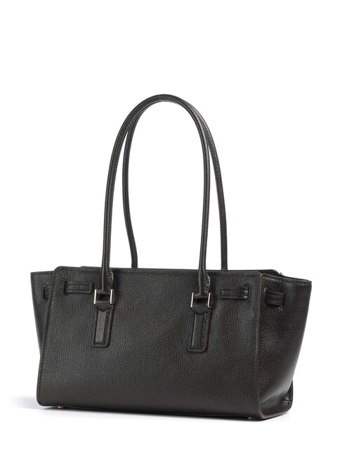 HAMILTON MODERNE Leather shoulder bag chocolate - Women&rsquo;s Bags