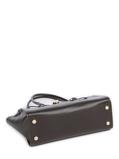 HAMILTON MODERNE Leather shoulder bag chocolate - Women&rsquo;s Bags