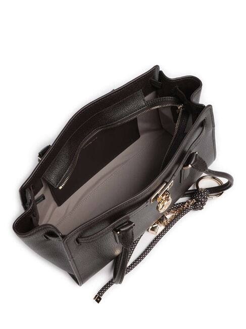 HAMILTON MODERNE Leather shoulder bag chocolate - Women&rsquo;s Bags