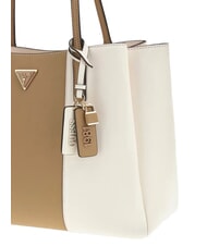 GUESS NOELLE 2 Shoulder shopping bag off white/beige - Women&rsquo;s Bags - 3