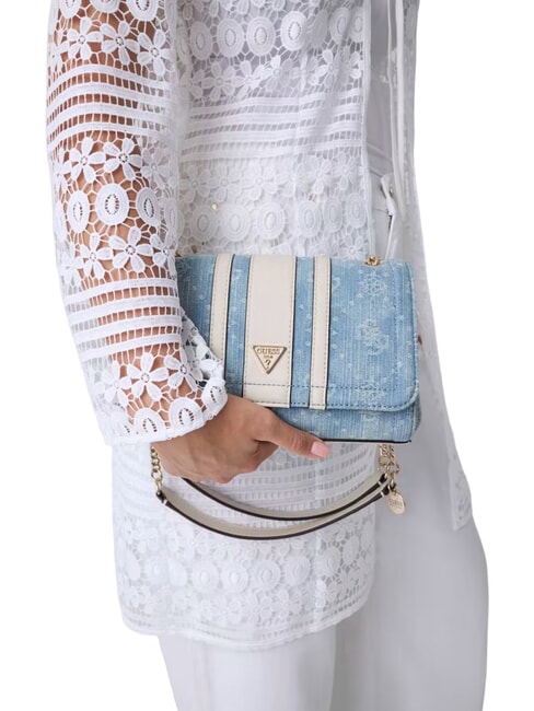 NOELLE 2 Shoulder bag denim logo - Women&rsquo;s Bags