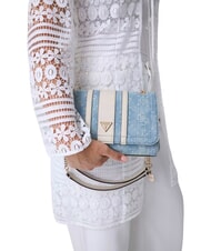 GUESS NOELLE 2 Shoulder bag denim logo - Women&rsquo;s Bags - 2