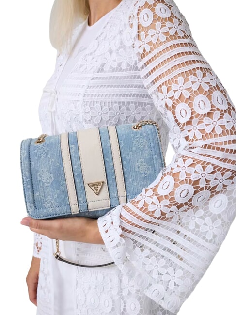 NOELLE 2 Shoulder bag denim logo - Women&rsquo;s Bags