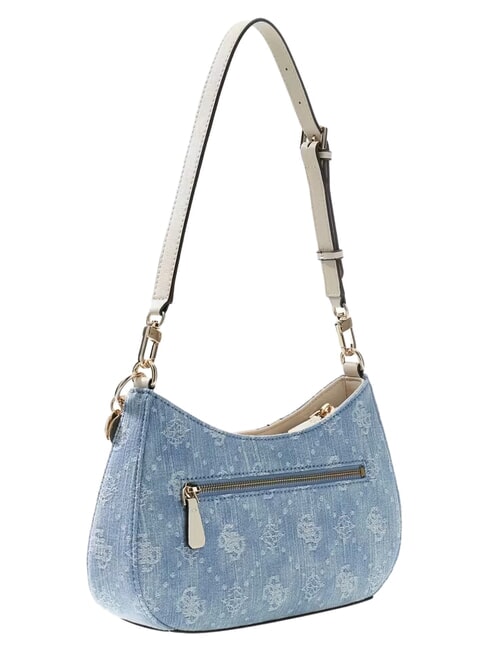NOELLE 2 Adjustable shoulder bag denim logo - Women&rsquo;s Bags