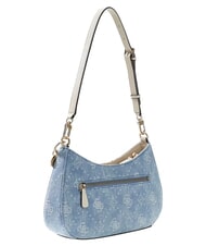 GUESS NOELLE 2 Adjustable shoulder bag denim logo - Women&rsquo;s Bags - 3