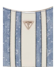GUESS NOELLE 2 Adjustable shoulder bag denim logo - Women&rsquo;s Bags - 5