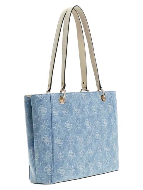 NOELLE 2 Tote bag, double handle denim logo - Women&rsquo;s Bags