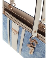 GUESS NOELLE 2 Tote bag, double handle denim logo - Women&rsquo;s Bags - 4