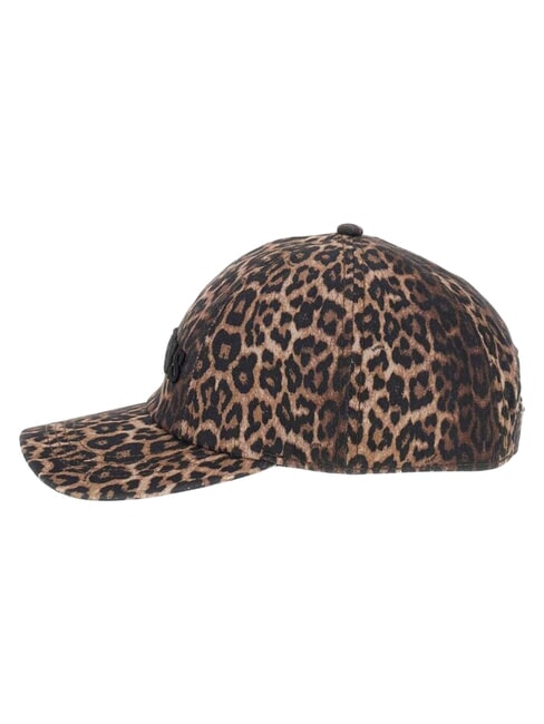 PRINTED GABARDINE Baseball cap brown multi - Hats