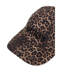 GUESS PRINTED GABARDINE Baseball cap brown multi - Hats - 4
