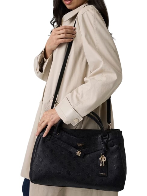 ELLA Handbag, with shoulder strap black logo - Women&rsquo;s Bags
