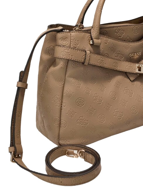 ELLA Handbag, with shoulder strap beige logo - Women&rsquo;s Bags
