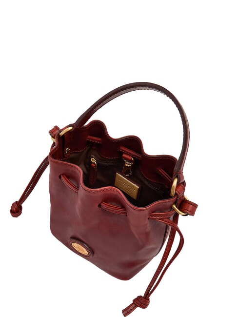 STORY  Leather bucket bag Barolo/Gold - Women&rsquo;s Bags