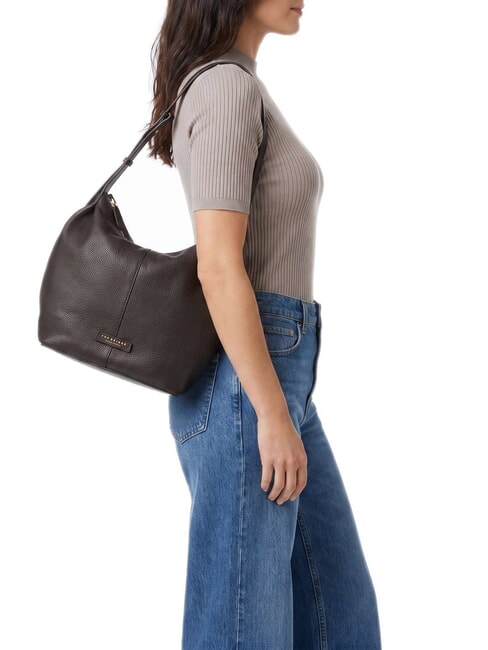 MARISA Shoulder bag, leather mocha with gold - Women&rsquo;s Bags