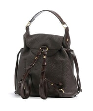 THE BRIDGE MARTINA Hammered leather backpack - Women&rsquo;s Bags
