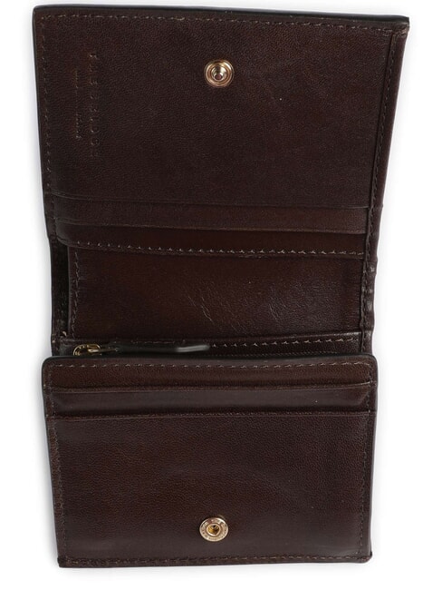 LUCREZIA  Medium Leather Wallet mocha with gold - Women&rsquo;s Wallets