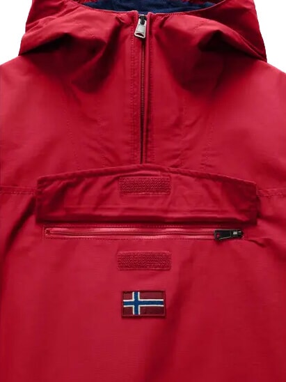K RAINFOREST SUM 4 Windbreaker with hood and front pocket American B - Baby Jackets