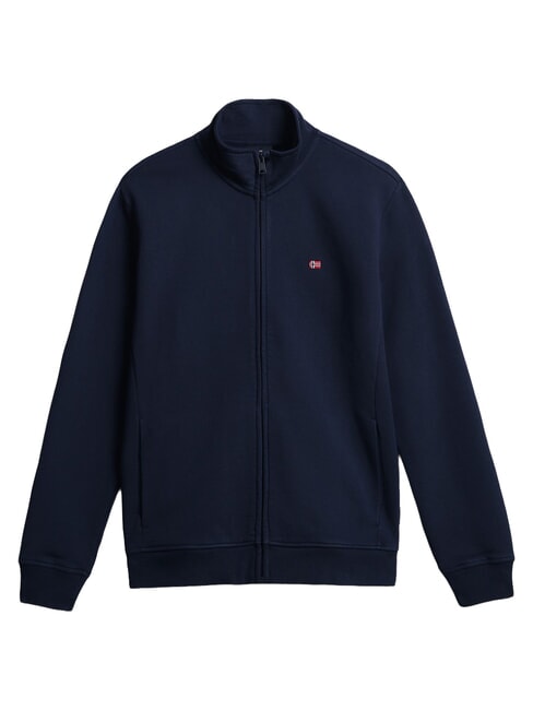 BALIS FZ High-neck sweatshirt with zip blu marine - Sweatshirts