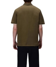 NAPAPIJRI E-BADGE SS 1 Short-sleeved polo shirt dark olive - Polo shirt - 2