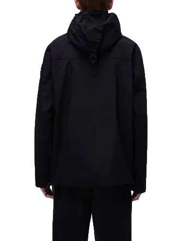 RAINFOREST M SUM 3 Jacket with hood and front pocket black 041 - Men's Jackets