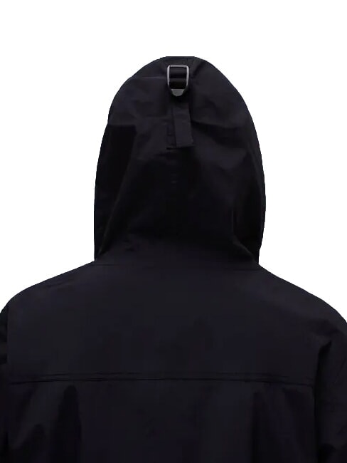 RAINFOREST M SUM 3 Jacket with hood and front pocket black 041 - Men's Jackets