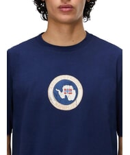 NAPAPIJRI S-PHOS SS Short-sleeved T-shirt naval acade - T-shirt - 4