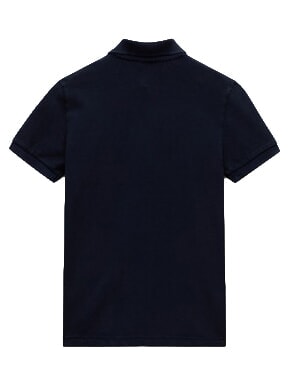 K ELBAS 5 Short-sleeved polo shirt, pure cotton blu marine - Child T-shirt