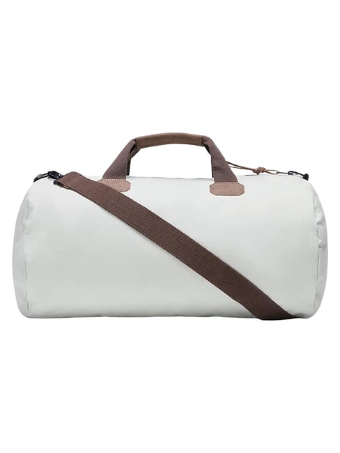 BERING Duffel bag with shoulder strap beige silver - Duffle bags