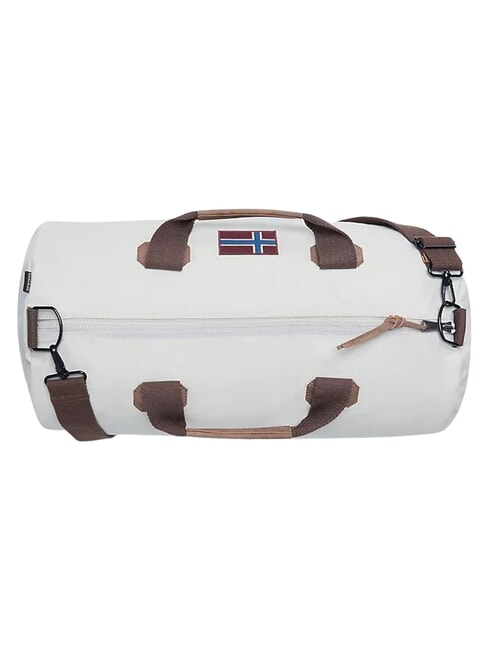 BERING Duffel bag with shoulder strap beige silver - Duffle bags